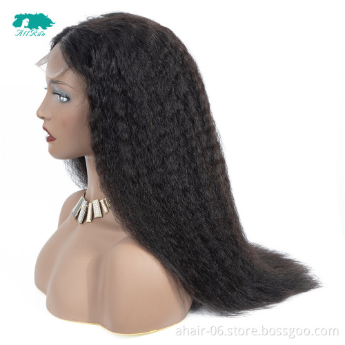 180 density human hair 4*4 lace wigs for black women
